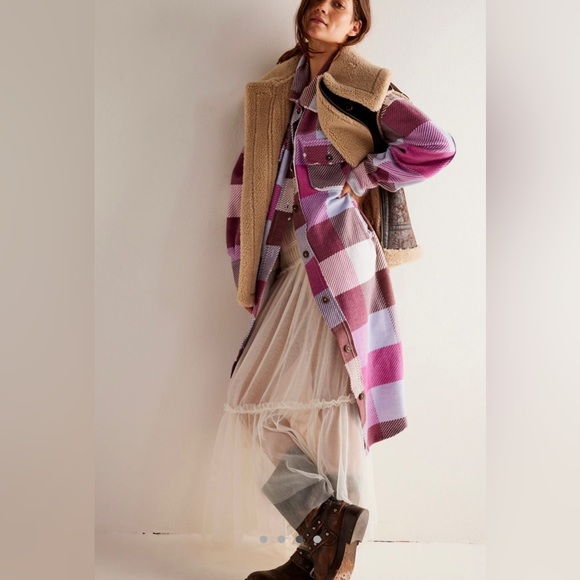 NWT Free People Long Ruby Jacket - Picture 3 of 7